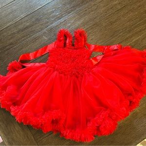 Childs ruffly dress